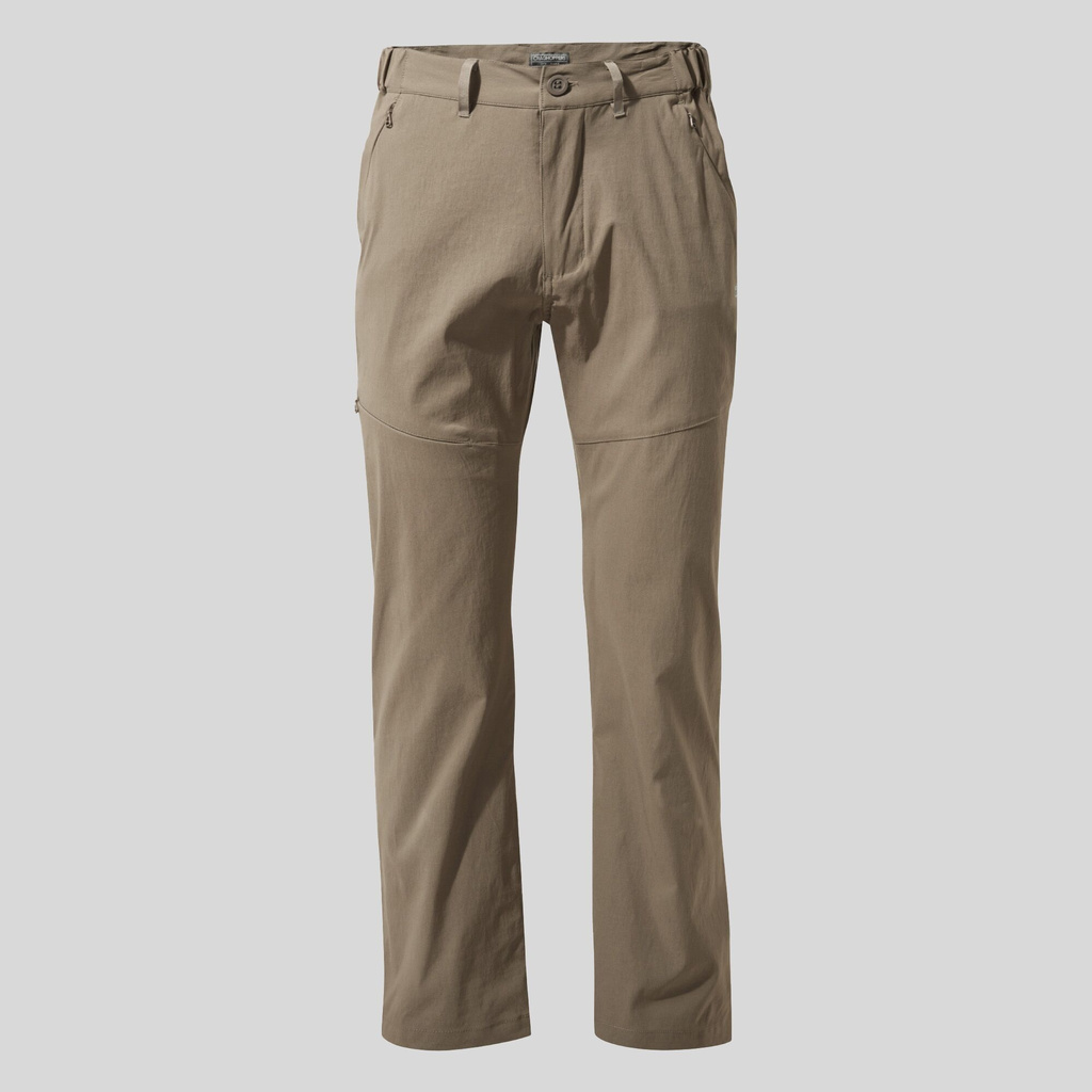 CRAGHOPPERS PANT W24F MEN KIWI PRO II PEBBLE 42